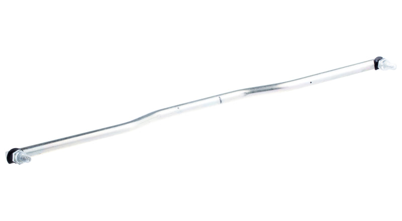 Genuine Husqvarna 532171888 steering tie rod, full length on white background
