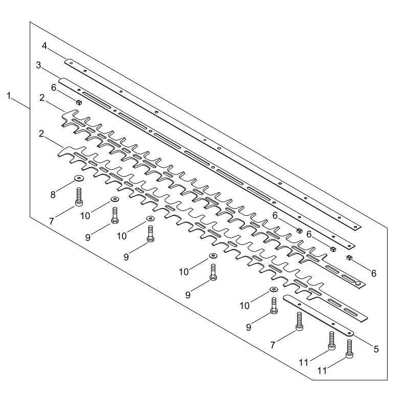 Replacement Blade P100-002720 for Shindaiwa equipment