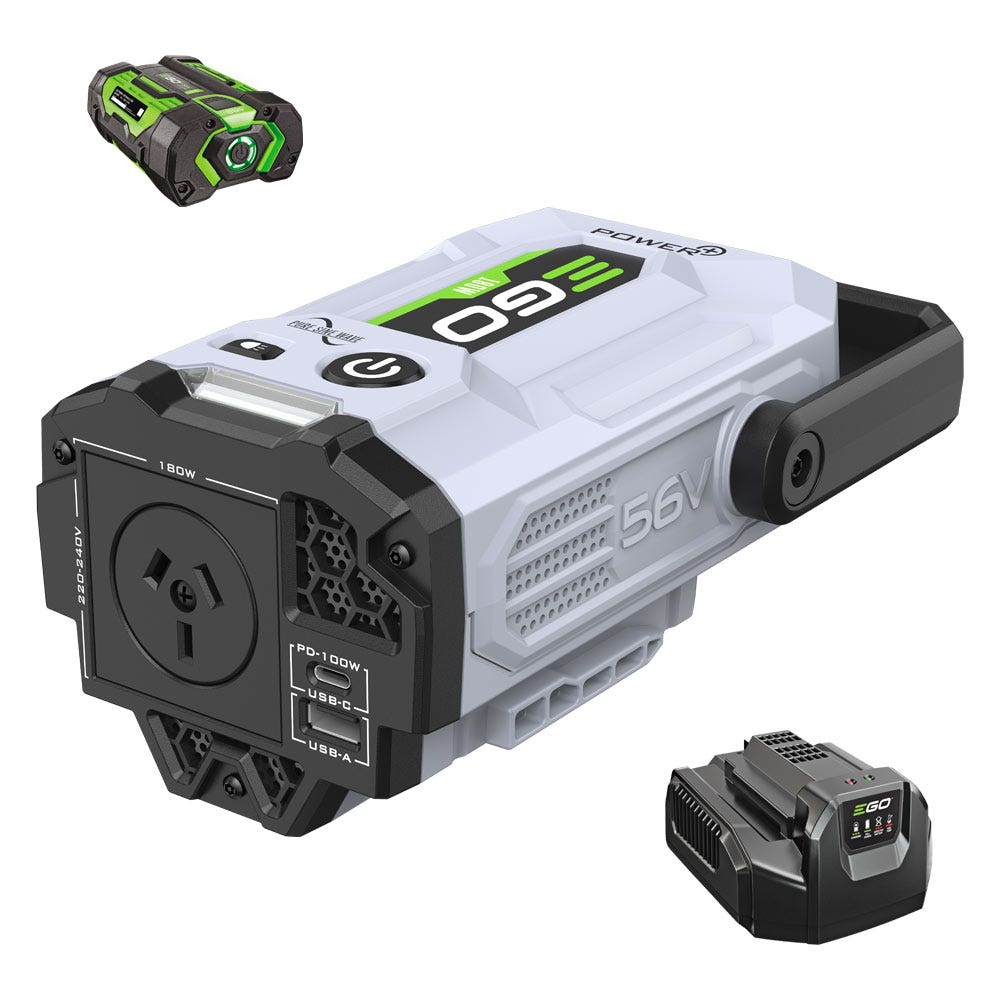 EGO 56V 1 x 2.5Ah Nexus Escape 180W Power Inverter Kit PAD1801E