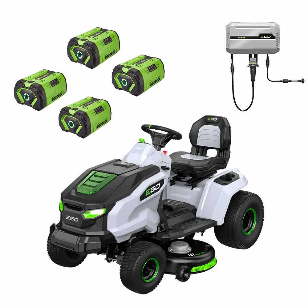 EGO 56V 4 X 10.0Ah 42inch T6 Tractor Ride On Mower Kit TR4204E