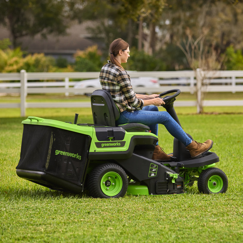 Greenworks CRT306 60V 30-Inch Compact Ride-On Mower Kit product image
