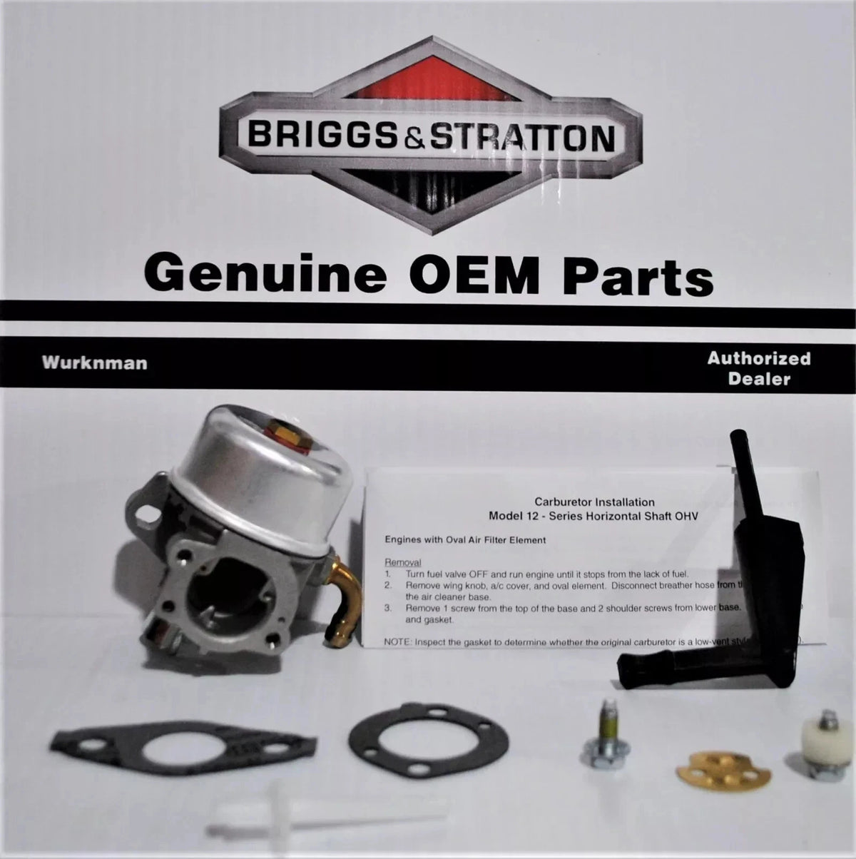 Genuine OEM Briggs & Stratton 591299 Carburetor 798650 698474 791991