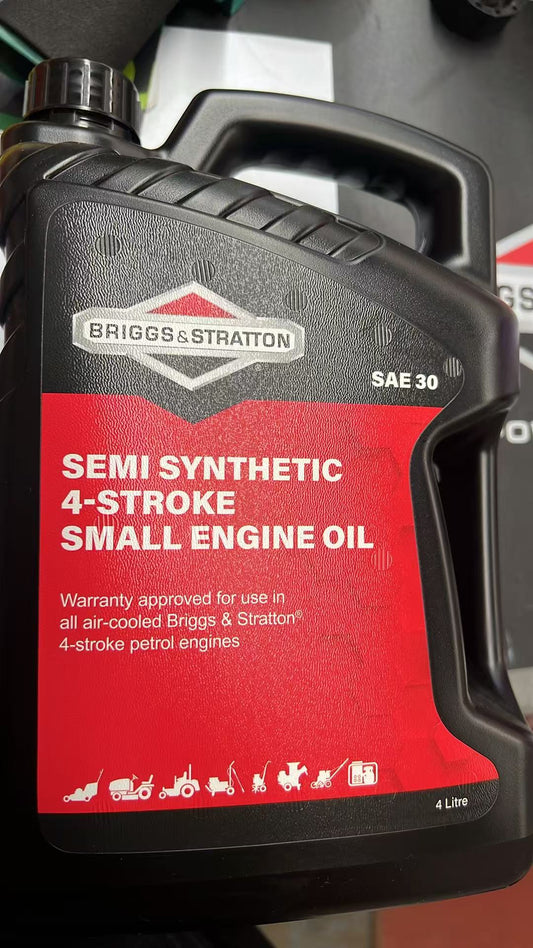 Briggs & Stratton SAE30 Engine Oil Genuine 4L lawn mower Oil