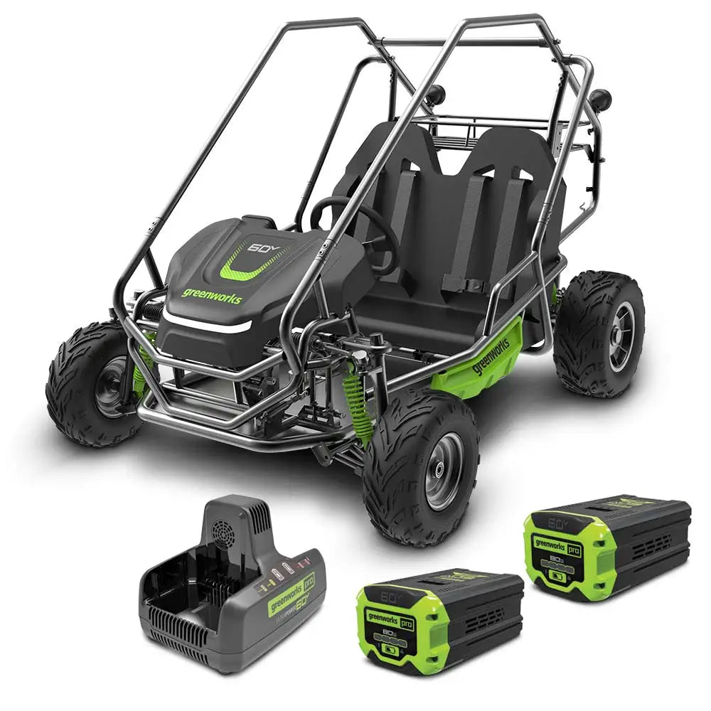 Greenworks 60V STEALTH 2-Seat Off-Road Go-Kart Kit (2 x 8.0Ah) product image