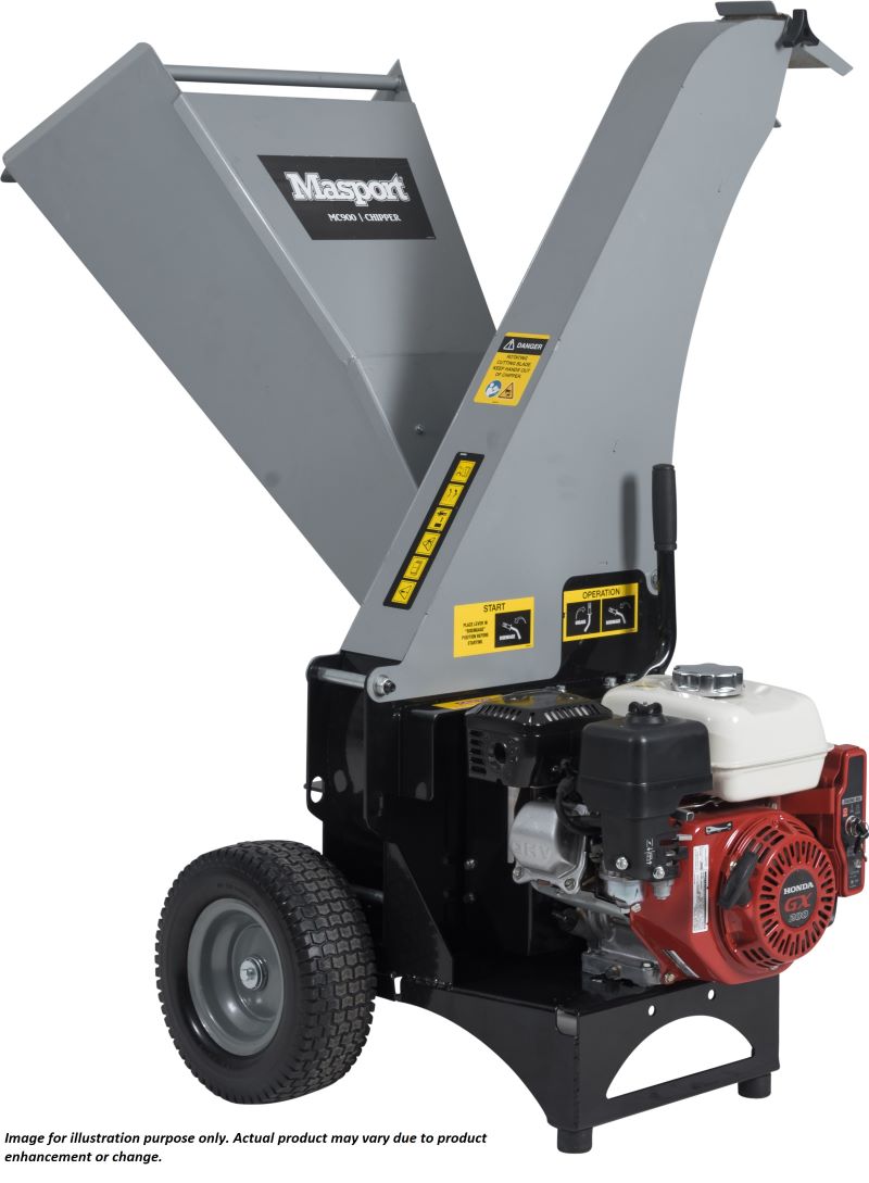 Masport MC900 Chipper Honda GX200 6.5HP Electric Start