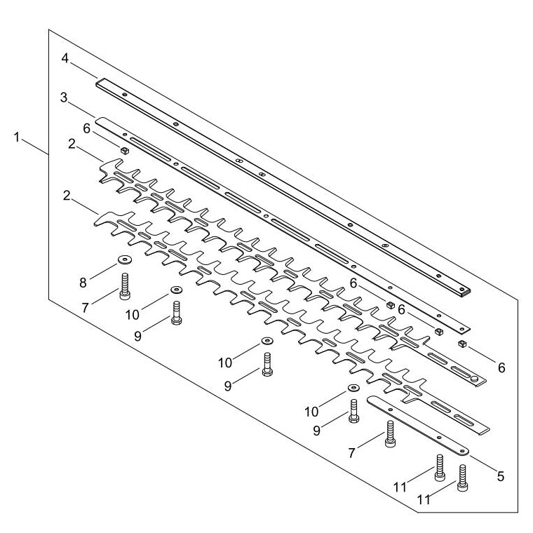 Replacement Blade P100-002710 for Shindaiwa equipment