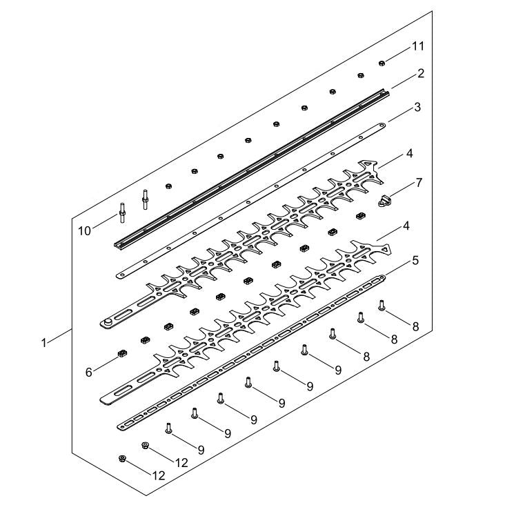 Replacement Blade X041-000390 for Shindaiwa equipment