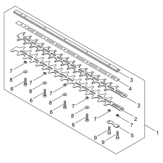 Replacement Blade X041-000630 for Shindaiwa equipment