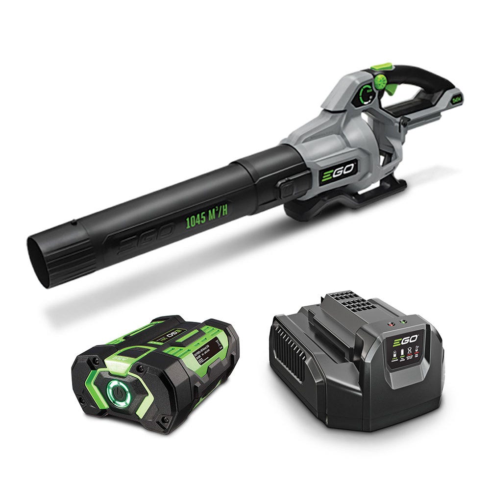 EGO 56V 1 x 2.5Ah 1045m³/h 2.5Ah Battery & Charger Blower Kit LB6151E