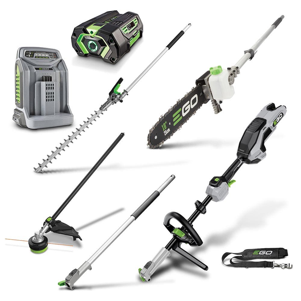 EGO POWER+ 56V Brushless 1 x 5.0Ah Multi-Tool w/ 4 Piece Attachment Kit MHSC1604E