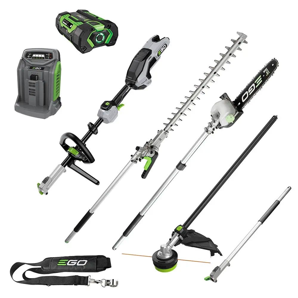 EGO POWER+ 56V Brushless 1 x 5.0Ah Multi-Tool w/ 4 Piece Attachment Kit MHSC1634E