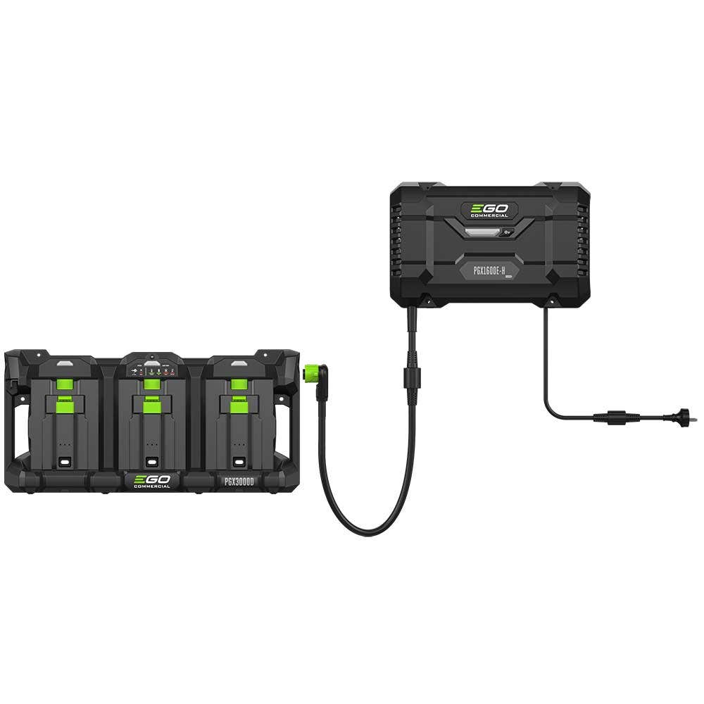 EGO POWER+ 56V PGX Commercial Charging 3-Port Dock Starter Set With 1600W Power Hub PGX1603E-H