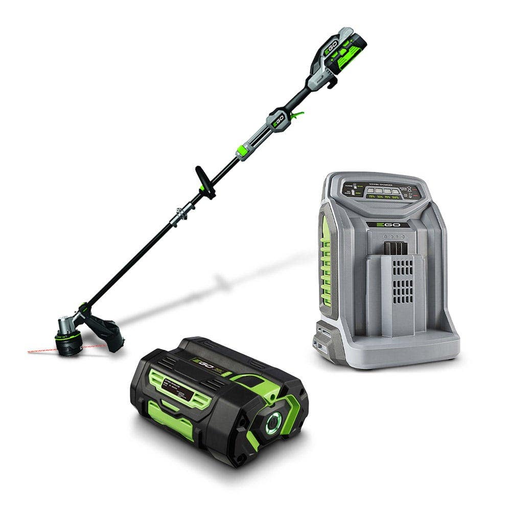 EGO 56V 40cm 1 x 5.0Ah Powerload Line Trimmer Kit With Line IQ ST1624E-T