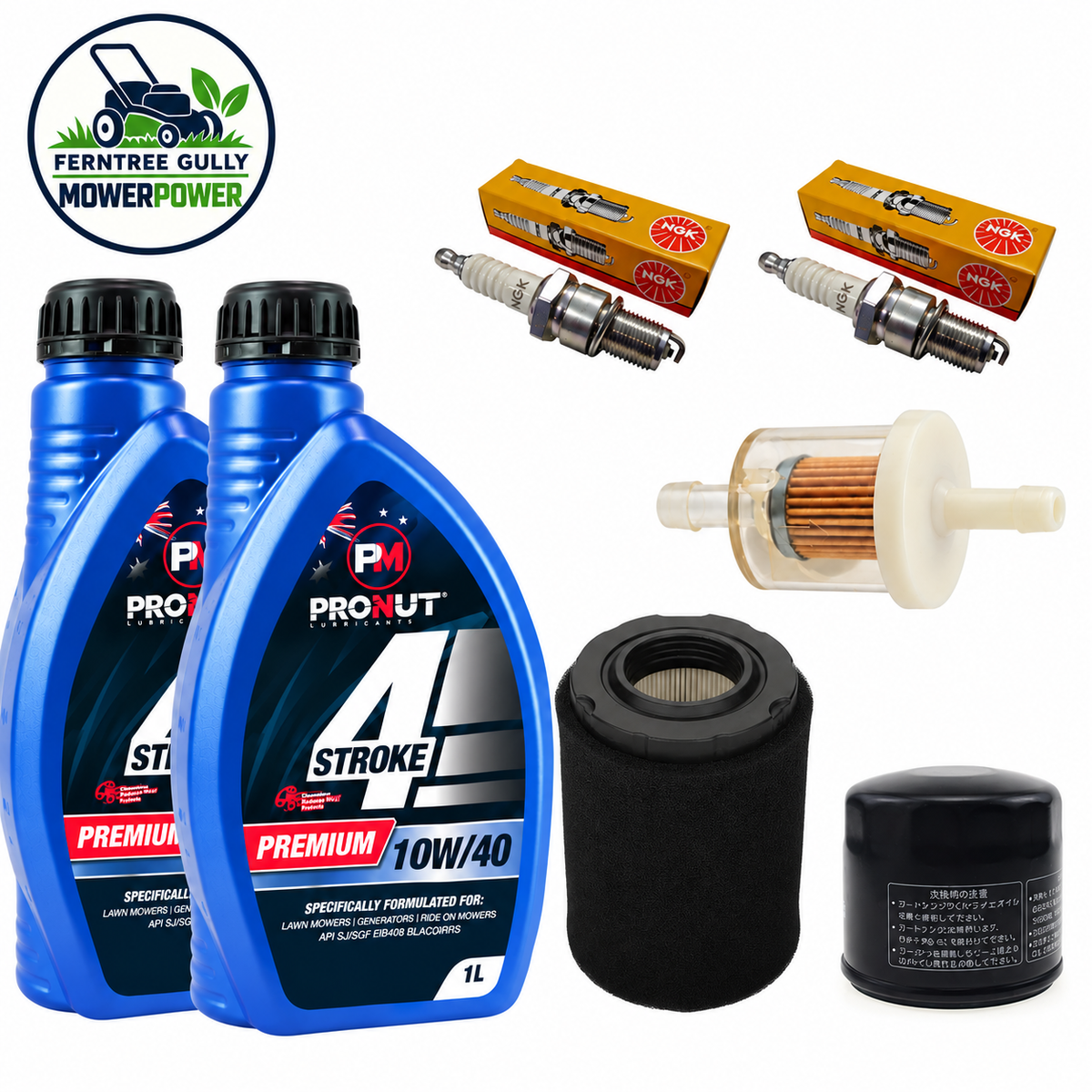 Service Kit for Husqvarna 42-inch TS142T Garden Tractor 960410432-00 10W40