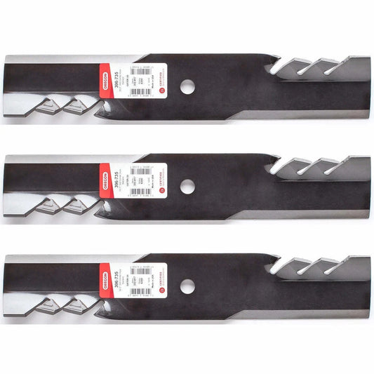 3PK Oregon 396-735 G6 Gator Blades for 48' Toro 107-3192 107-3193 107-3194