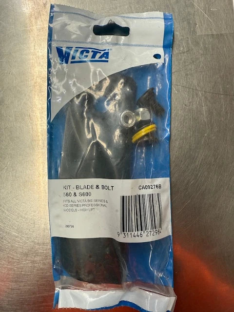 GENIUNE Victa 21 INCH HIGH LIFTBlade & Bolt Set FITS ALL 560&600 SERIES CA09276B