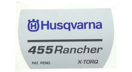 Genuine Husqvarna Part 455Rancher STARTER ASSY + DECAL 537284201 537323304