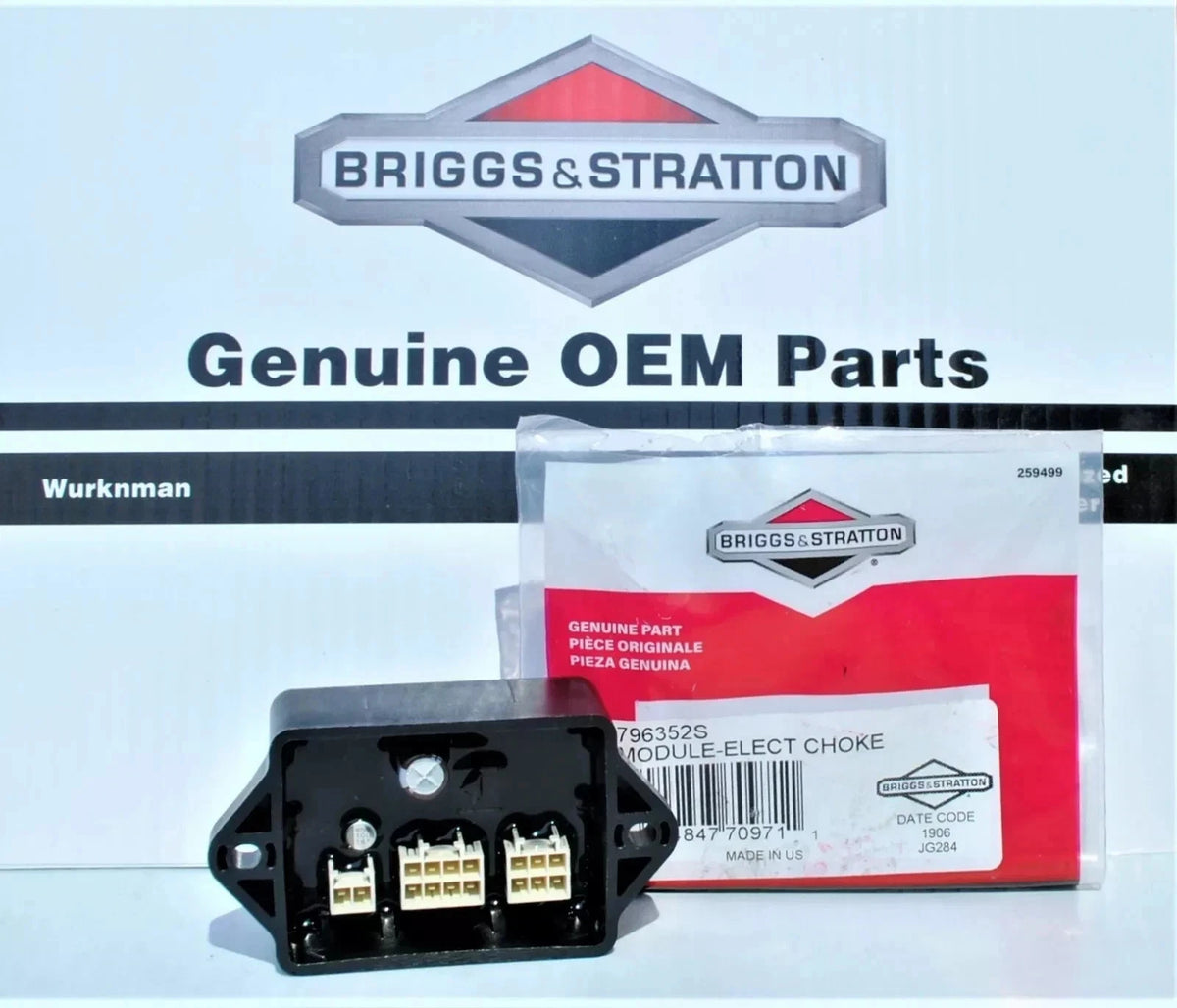SML Genuine OEM Briggs & Stratton 796352S Electronic Choke Module Rep  796350