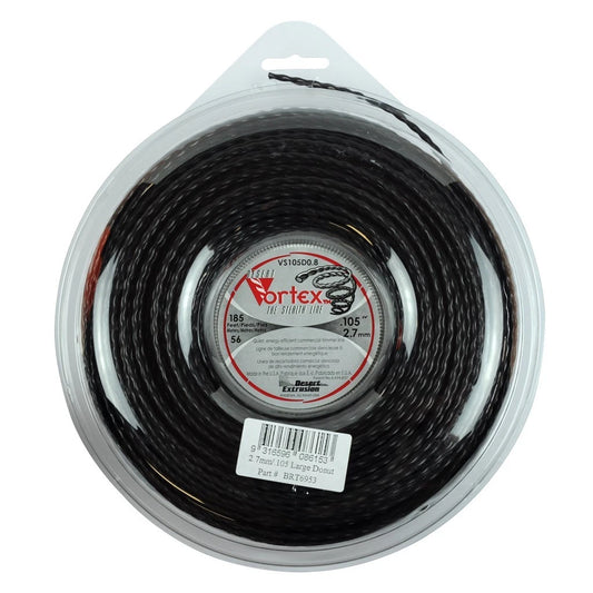 Heavy duty LINE TRIMMER CORD 2.7mm DESERT VORTEX - 56 METRES trimmer line