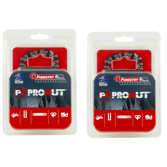 2x Prokut Chainsaw Chain 64DL 325 .058 fits 15' Bar Husqvarna Partner 346XP