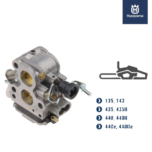 Genuine Husqvarna 435, 440 E, 135 E Carburetor 506450501 531215501