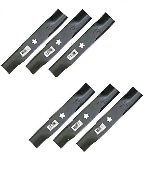 6x Blades fits 42' Cut Husqvarna EZ4216 EZ4217 YTH2242TDRF 539112078 BR7447