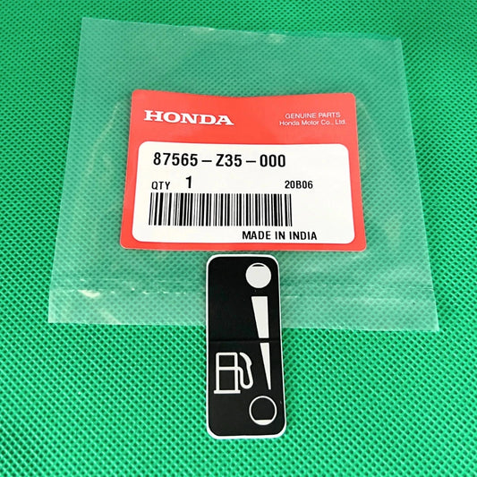 Genuine Honda Mark 87565-Z35-000 FUEL INDICATION MARK FOR EU3000I GENERATOR