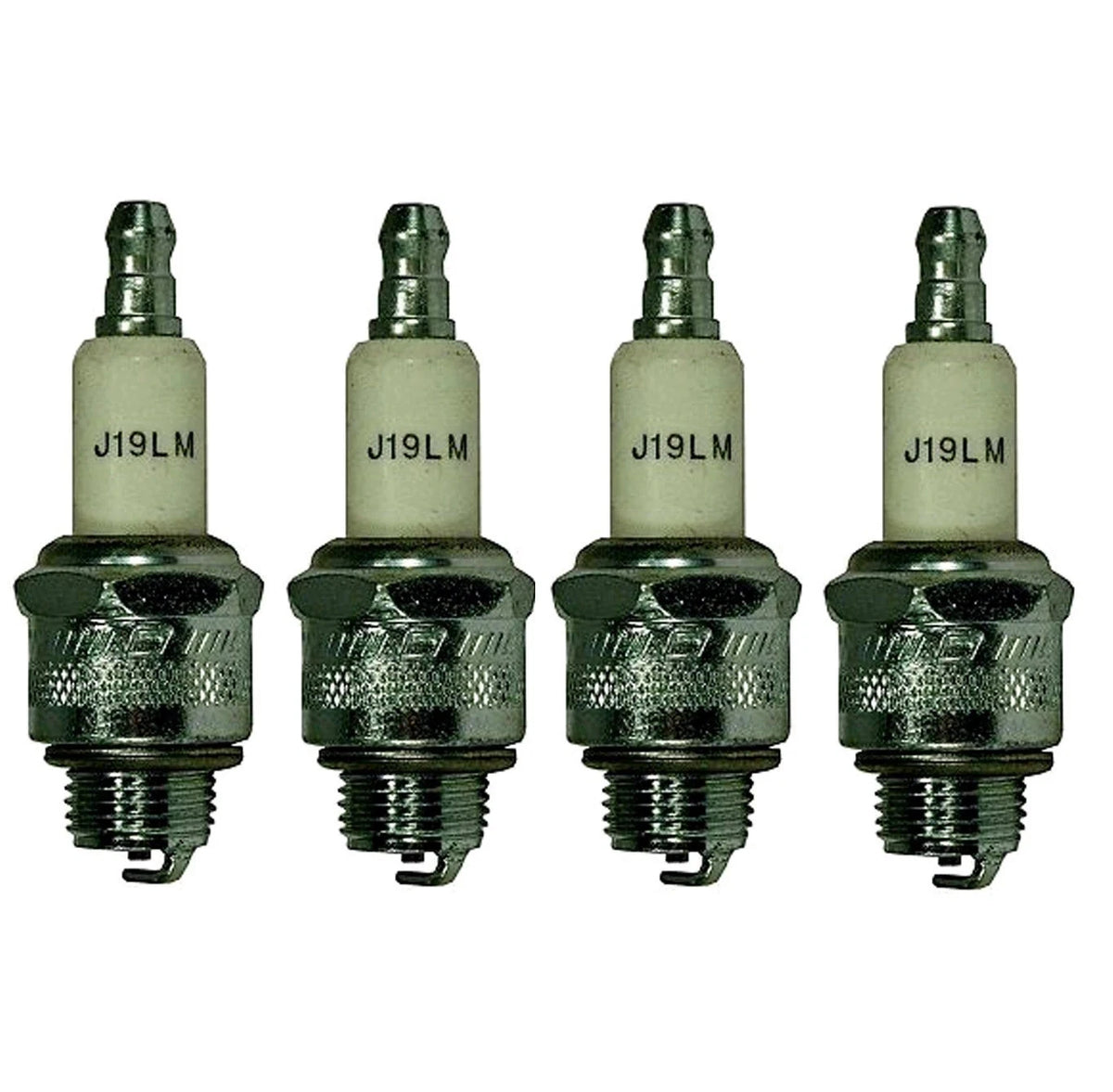 4x Champion J19LM Spark Plug fits Selected Briggs & Stratton Motors