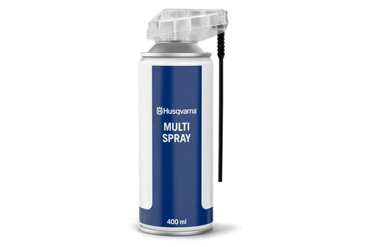 Husqvarna multi spray oil lubricating, dissolving, cleaning and protecting