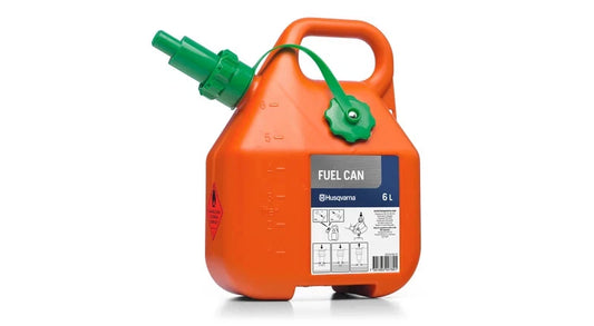 Genuine Husqvarna Fuel Can Canister Plastic for Petrol Capacity 6 L 505698001