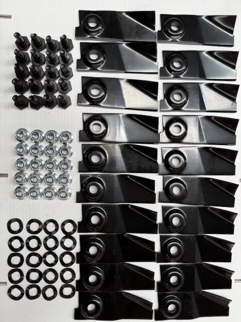 20x Blade & Bolts fits 18' Cut Masport & Morrison Mowers 529594