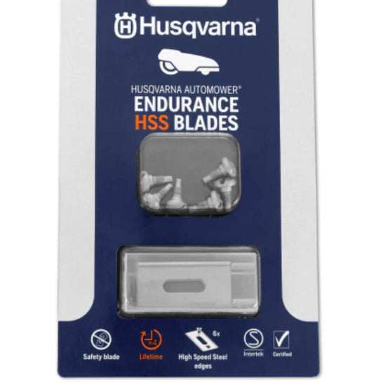 Genuine Husqvarna Automower® Endurance Blades HSS 6pcs 599805201