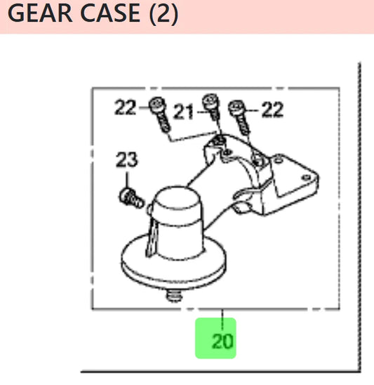 Genuine Honda Gearbox For UMK435U  LGUT Brushcutter 41100-VL6-J31
