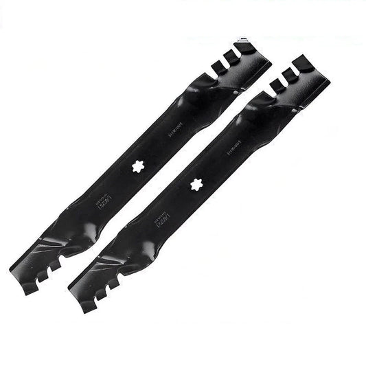 42' TOOTHED BLADE SET FOR JOHN DEERE & SABRE MOWERS PREDATOR ,GATOR STYLE BLADES