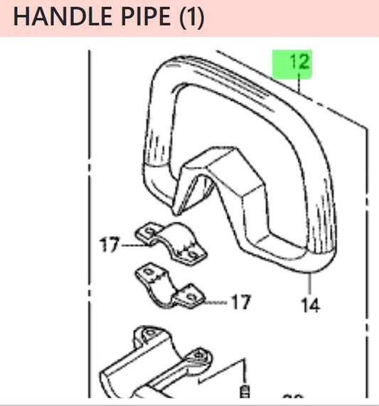 Genuine Honda Loop handle ASSY  for UMK425U
