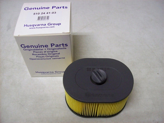 GENIUNE Husqvarna Air Filters for K970 K1260 With knob P50 P/N 510 24 41‑01