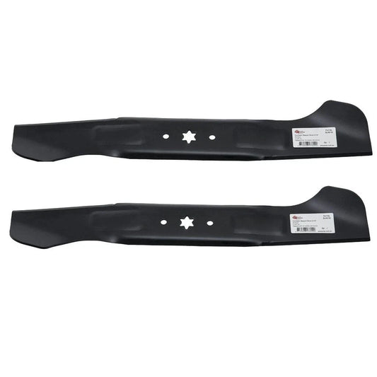2x High Lift Blades Fits 46”Craftsman Cub Cadet Masport,MTD, Rover, Troy BLR8750