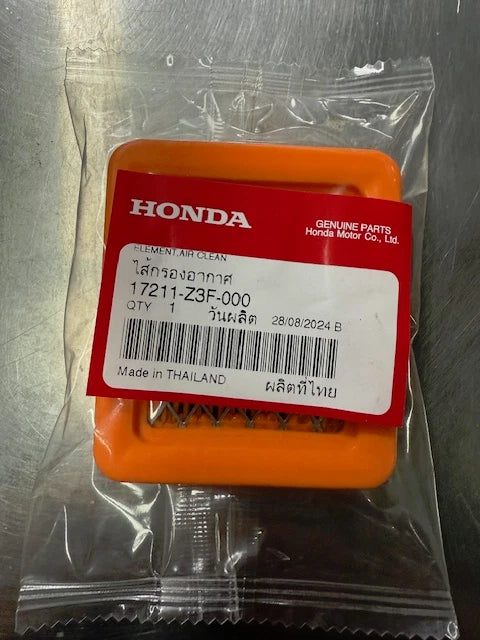 GENIUNE HONDA Air Filter Lawn Mower Trimmer Lawnmower GX50 17211Z3F000 17211-Z