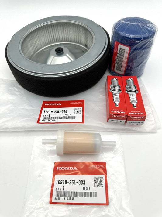 Genuine OEM Honda 17210-Z6L-010 AIR OIL FUEL Filter Spark Plug GX630 GX660 GX690