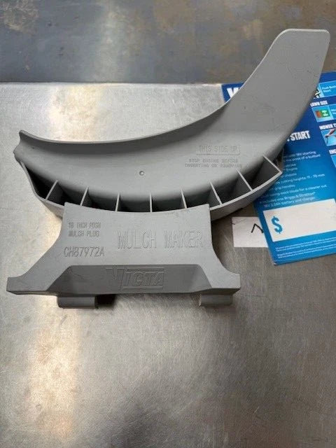 Victa Mulch Plug Part Number CH87972A, 18 Inch Victa Mower Mulch Maker