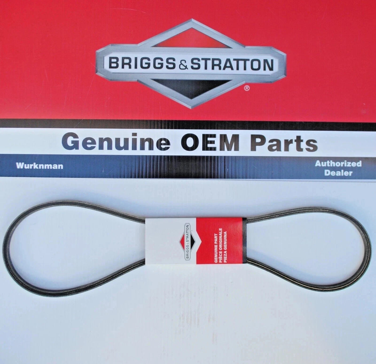 Genuine OEM FERRIS Briggs and Stratton 1758100YP 42' Transmission belt For S65Z