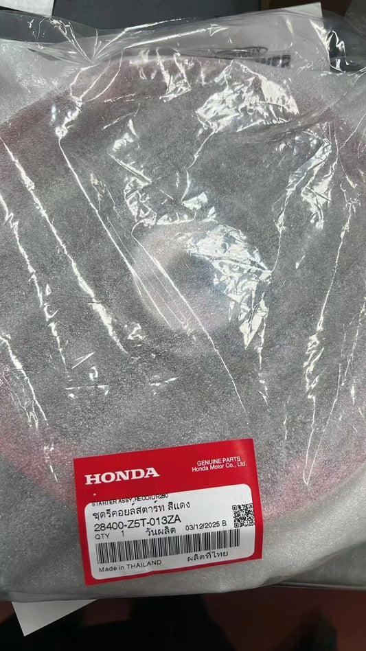 Genuine HONDA 28400-Z5T-013ZA RECOIL STARTER ASSY For wt40xk3 Waterpump