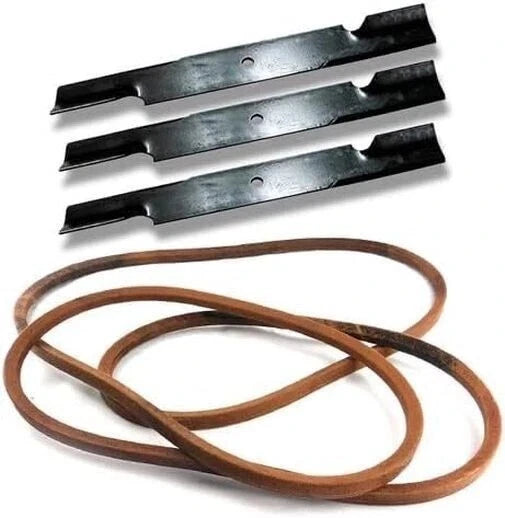 Genuine Scag Turf Tiger II 52V Deck Belt and Blade Kit 482878 482281