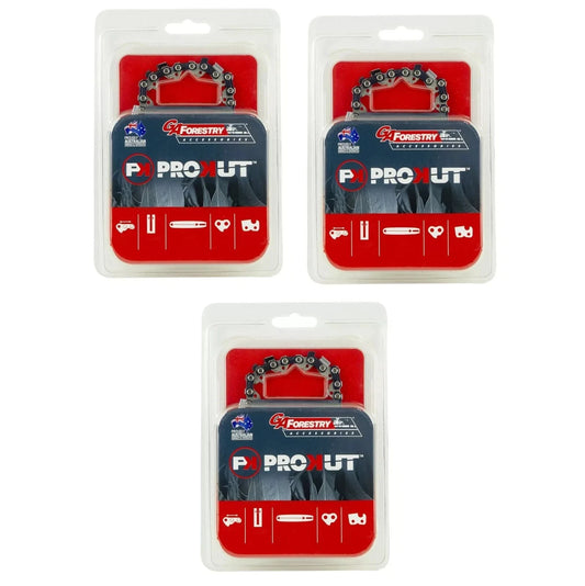 3x Prokut Chainsaw Chains 55DL 3/8 LP 043 fits 16' Stihl MS170 MS171 MS180C