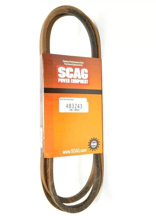 Genuine OEM Scag BELT, DECK DRIVE - STC61V, 135', P/N 483243