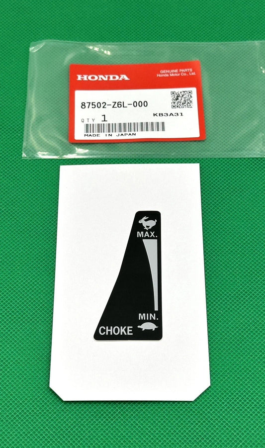 Genuine Honda Decal Mark Throttle Switch For GX630 GX660 GX690 87502-Z6L-000