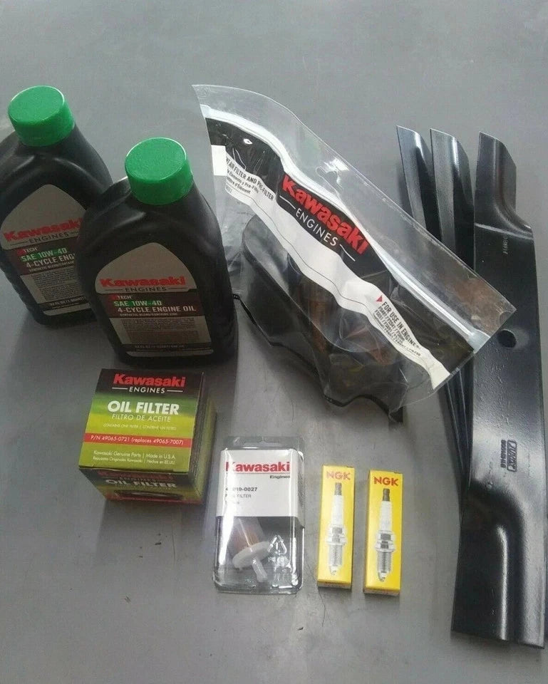 Scag Liberty Z 52' Cut Tune Up Kit w Blades (Kawasaki FR)