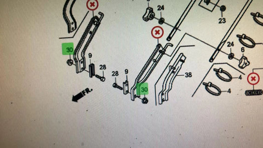 Genuine Honda Bolt &Nut For HRU serials