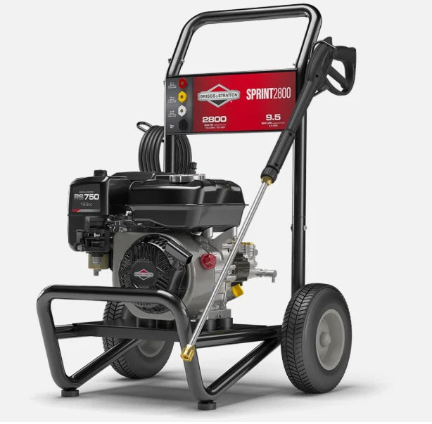 Briggs & Stratton Petrol Pressure Washers 2800PSI Brass Pump 163cc Sprint Series