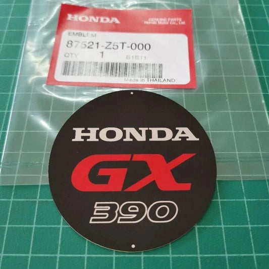 Honda GX390 Genuine Sticker Starter Engine Emblem 87521-Z5T-000 Decal